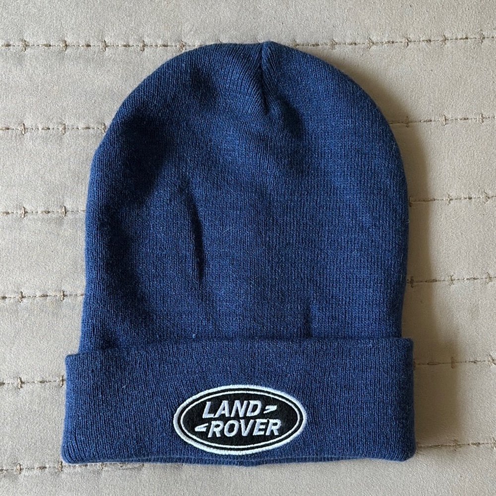 Adult Land Rover Blue Beanie